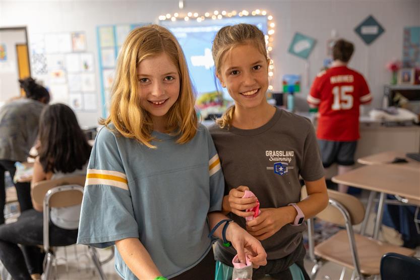 Students participate in the Generals Serve Club